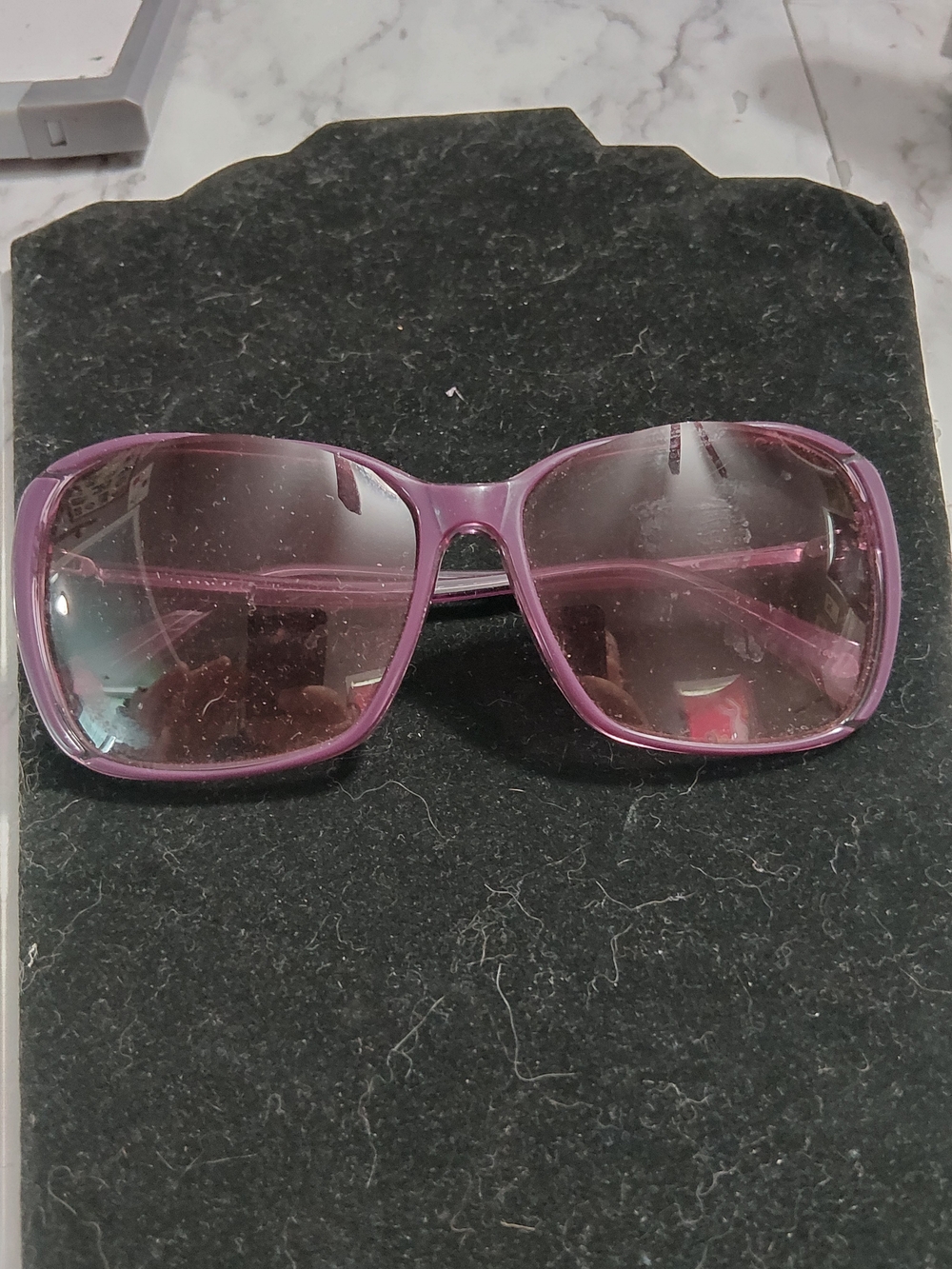 Coach Pink to Purple Gradient Oversized Women's Sunglasses